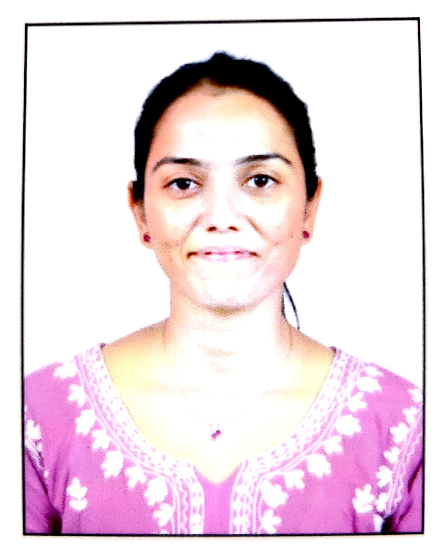 Ms. Bhoomikaben Manubhai Patel